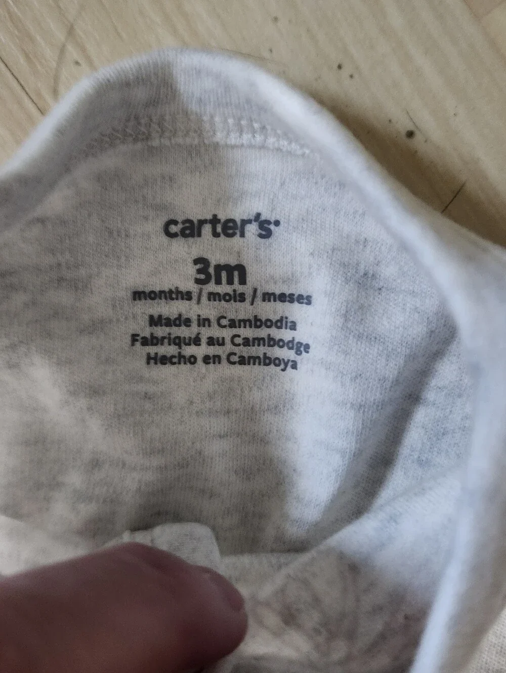 Carter’s Baby Girl Bird Ballet Footed Sleeper 3M NWT